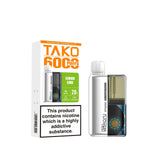 buy Ske Sikary Tako SP6000 Prefilled Pod Vape Box of 5 at Wolfvapes.co.uk