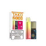 buy Ske Sikary Tako SP6000 Prefilled Pod Vape Box of 5 at Wolfvapes.co.uk