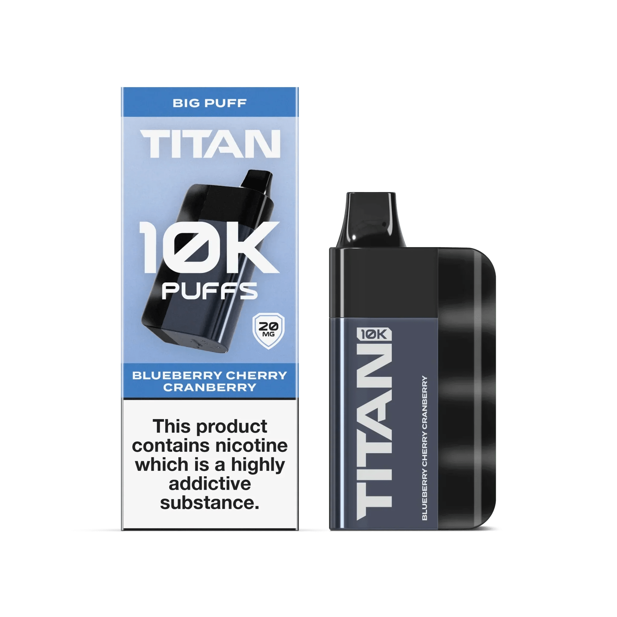buy Titan 10K Puffs Disposable Vape Pod Kit at Wolfvapes.co.uk
