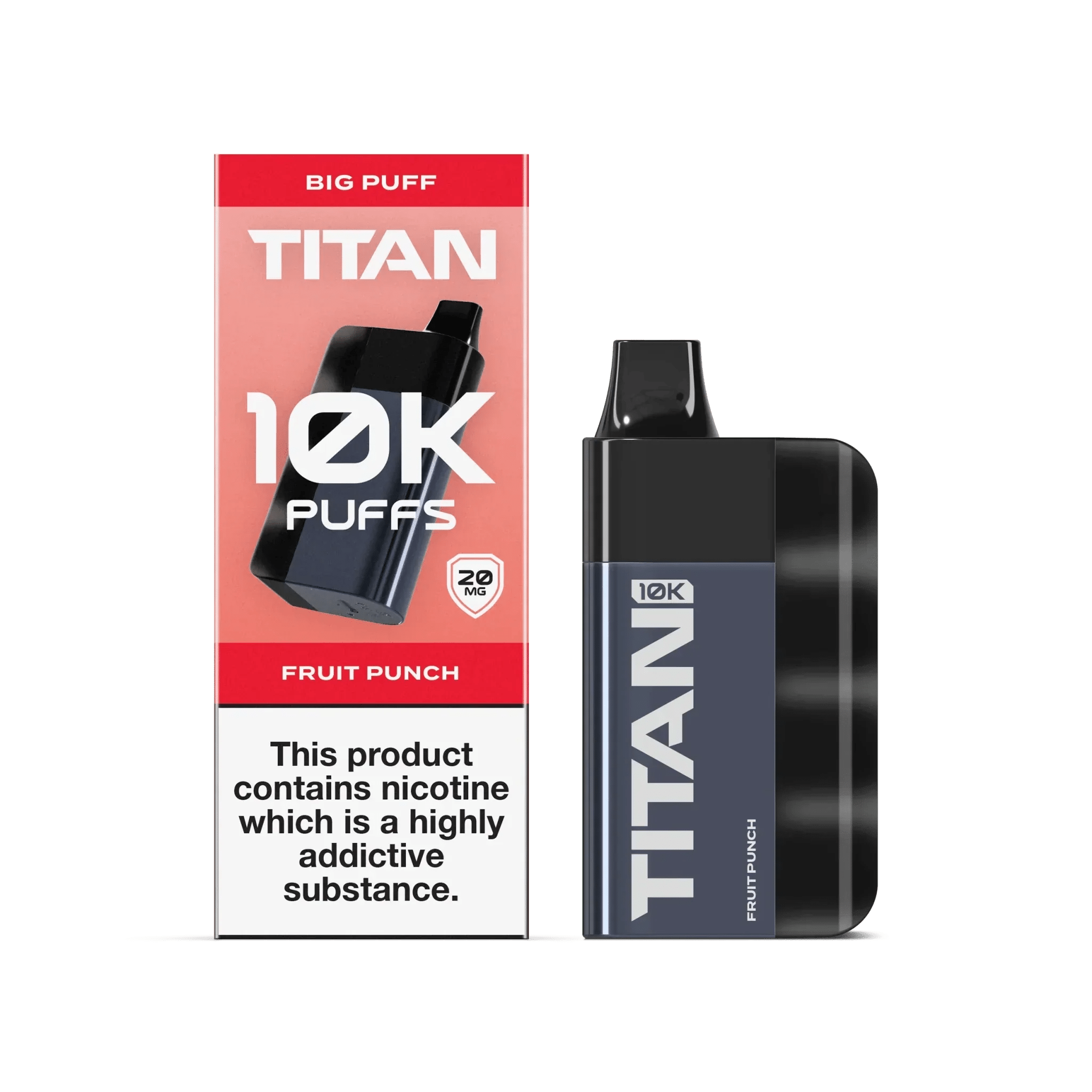 buy Titan 10K Puffs Disposable Vape Pod Kit at Wolfvapes.co.uk