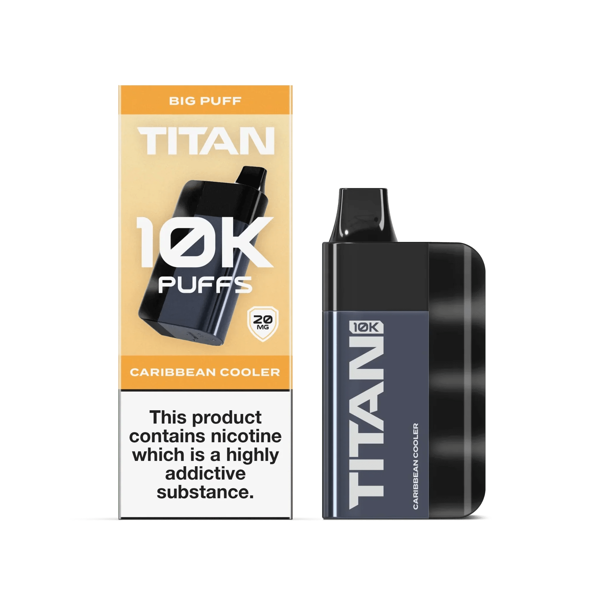 buy Titan 10K Puffs Disposable Vape Pod Kit at Wolfvapes.co.uk
