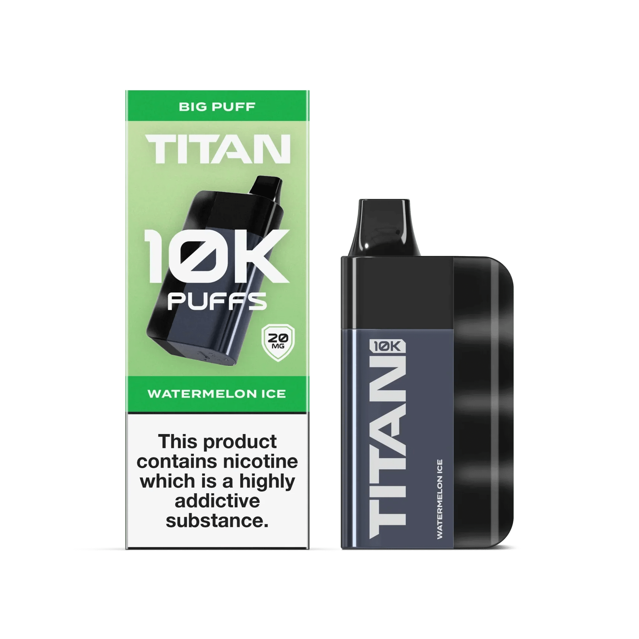 buy Titan 10K Puffs Disposable Vape Pod Kit at Wolfvapes.co.uk