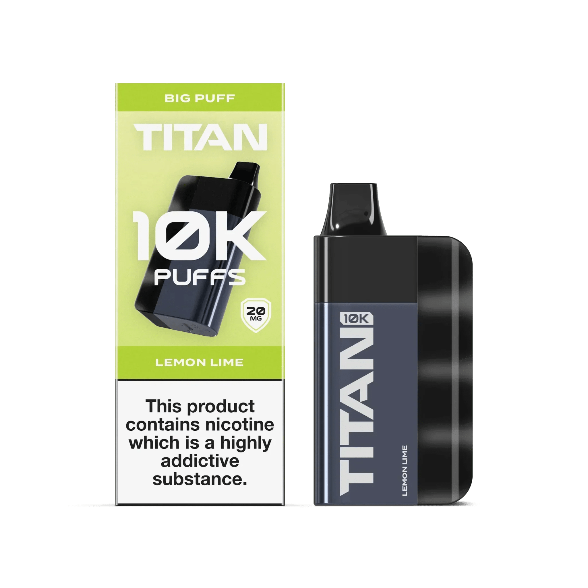 buy Titan 10K Puffs Disposable Vape Pod Kit at Wolfvapes.co.uk