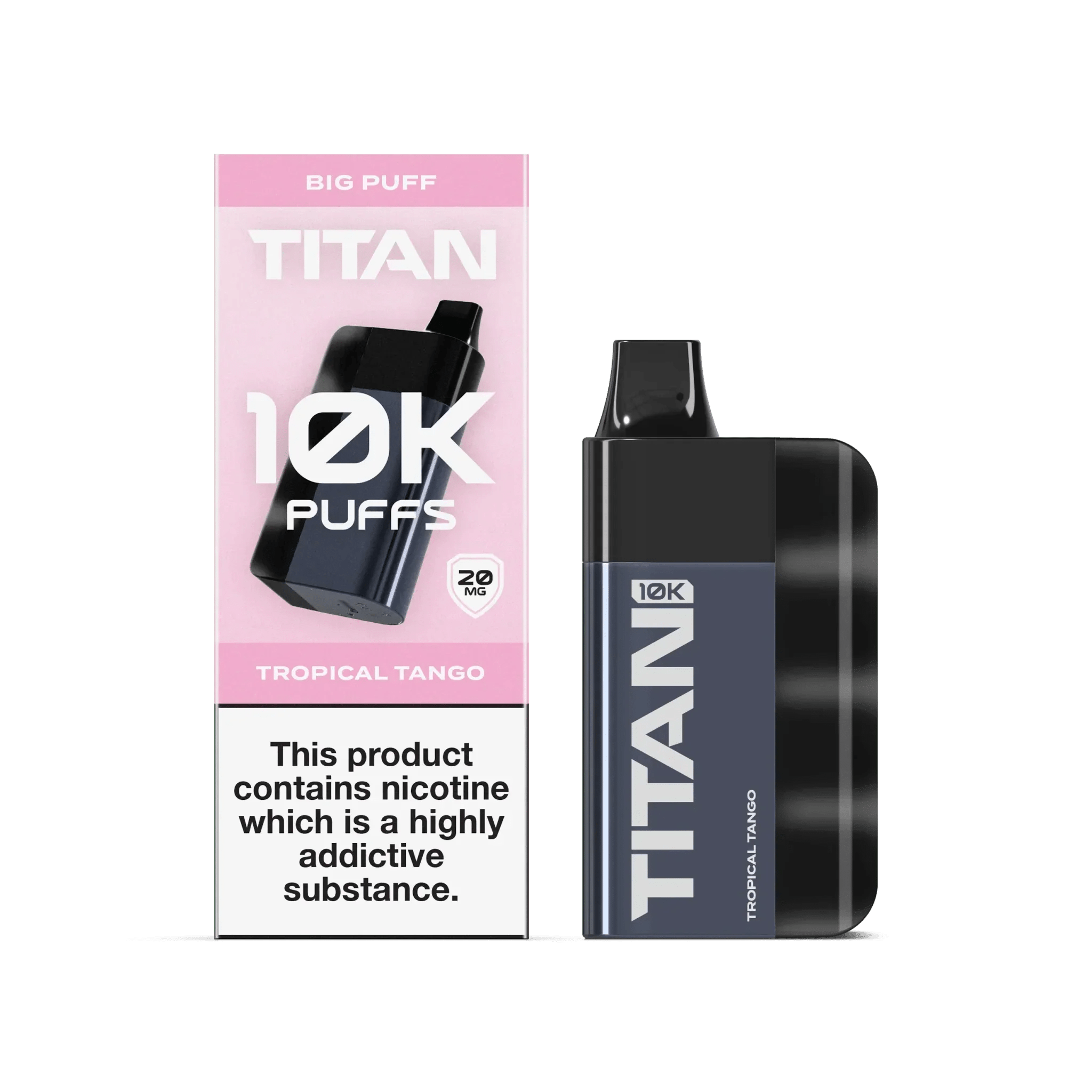 buy Titan 10K Puffs Disposable Vape Pod Kit at Wolfvapes.co.uk