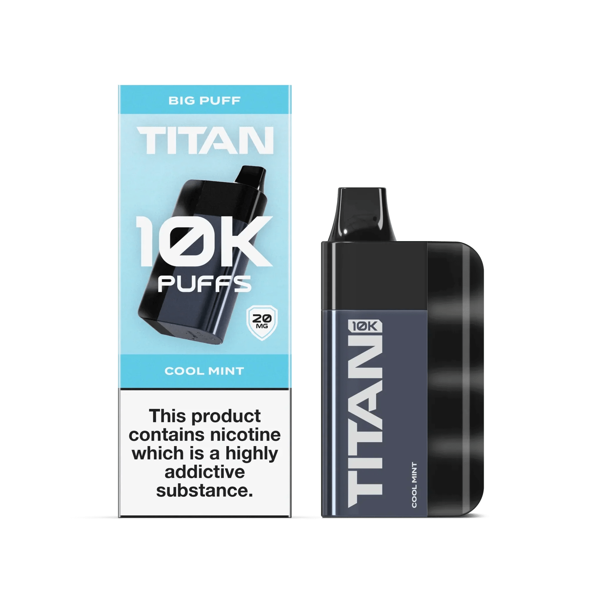 buy Titan 10K Puffs Disposable Vape Pod Kit at Wolfvapes.co.uk