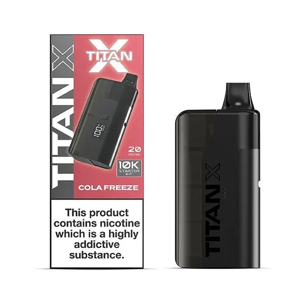 Titan 10000 X Pre-filled Vape Pod Kit Titan 10000 X Pre-filled Vape Pod Kit