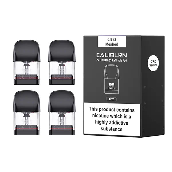 buy Uwell Caliburn G3 Replacement Pod (Pack of 4) at Wolfvapes.co.uk