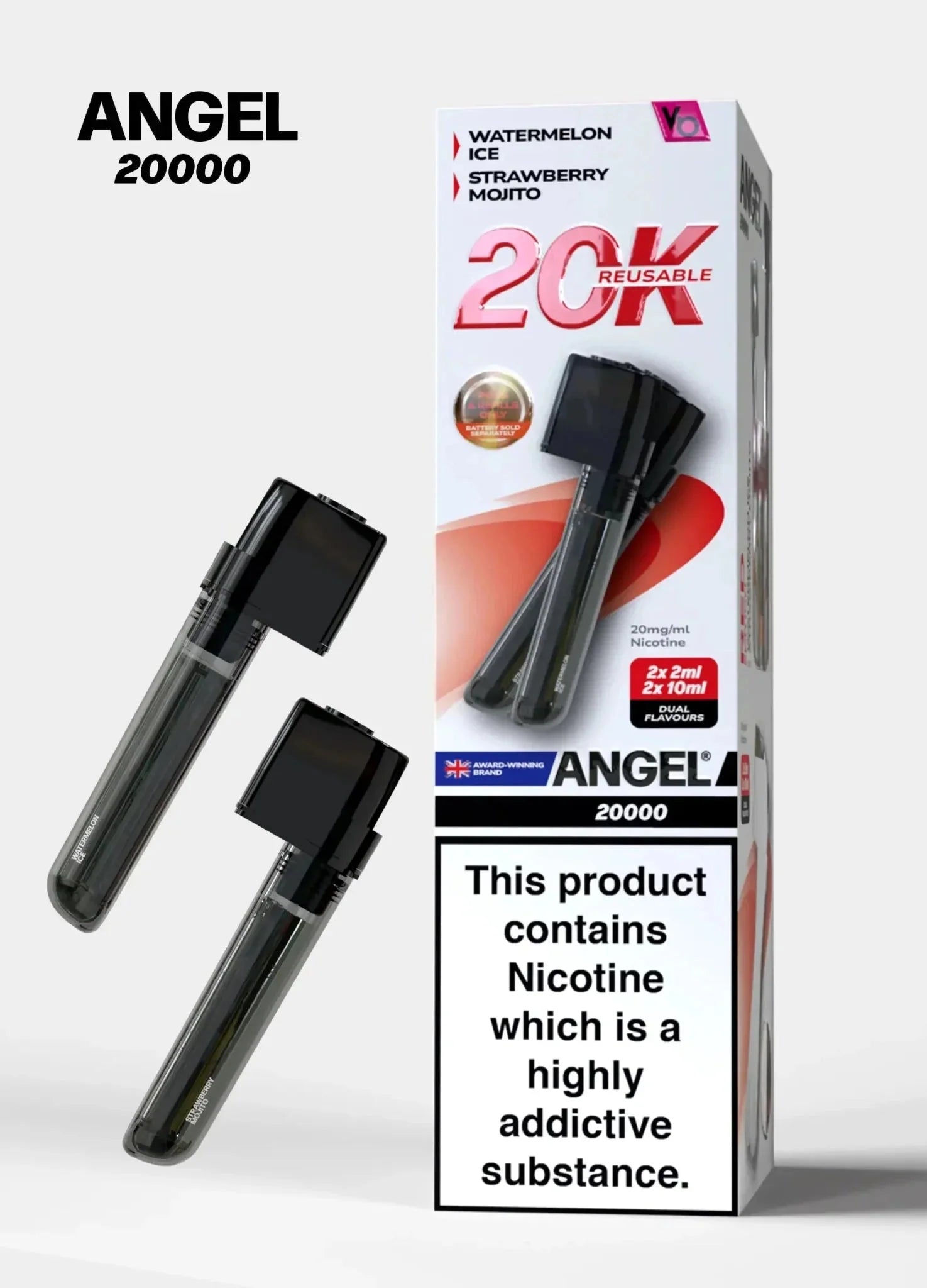 buy Vapes Bars Angel 20000 Prefilled Pods Box of 5 at Wolfvapes.co.uk