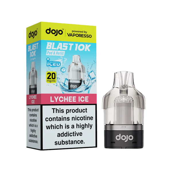 buy Vaporesso Dojo Blast 10K Prefilled Pods - Pack of 5 at Wolfvapes.co.uk