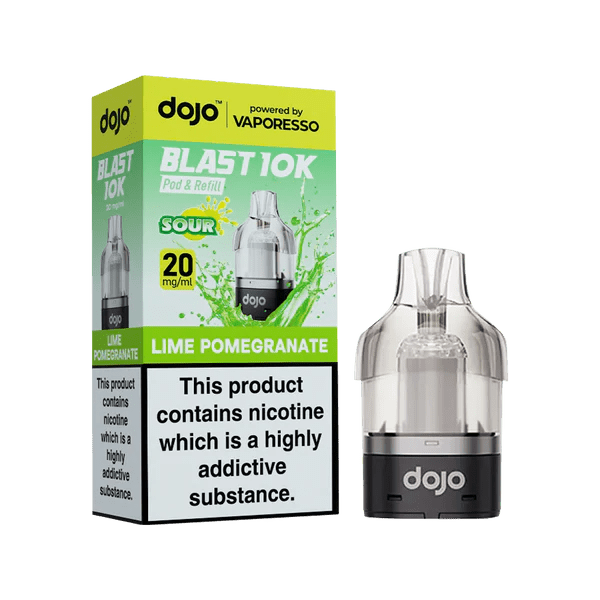 buy Vaporesso Dojo Blast 10K Prefilled Pods - Pack of 5 at Wolfvapes.co.uk