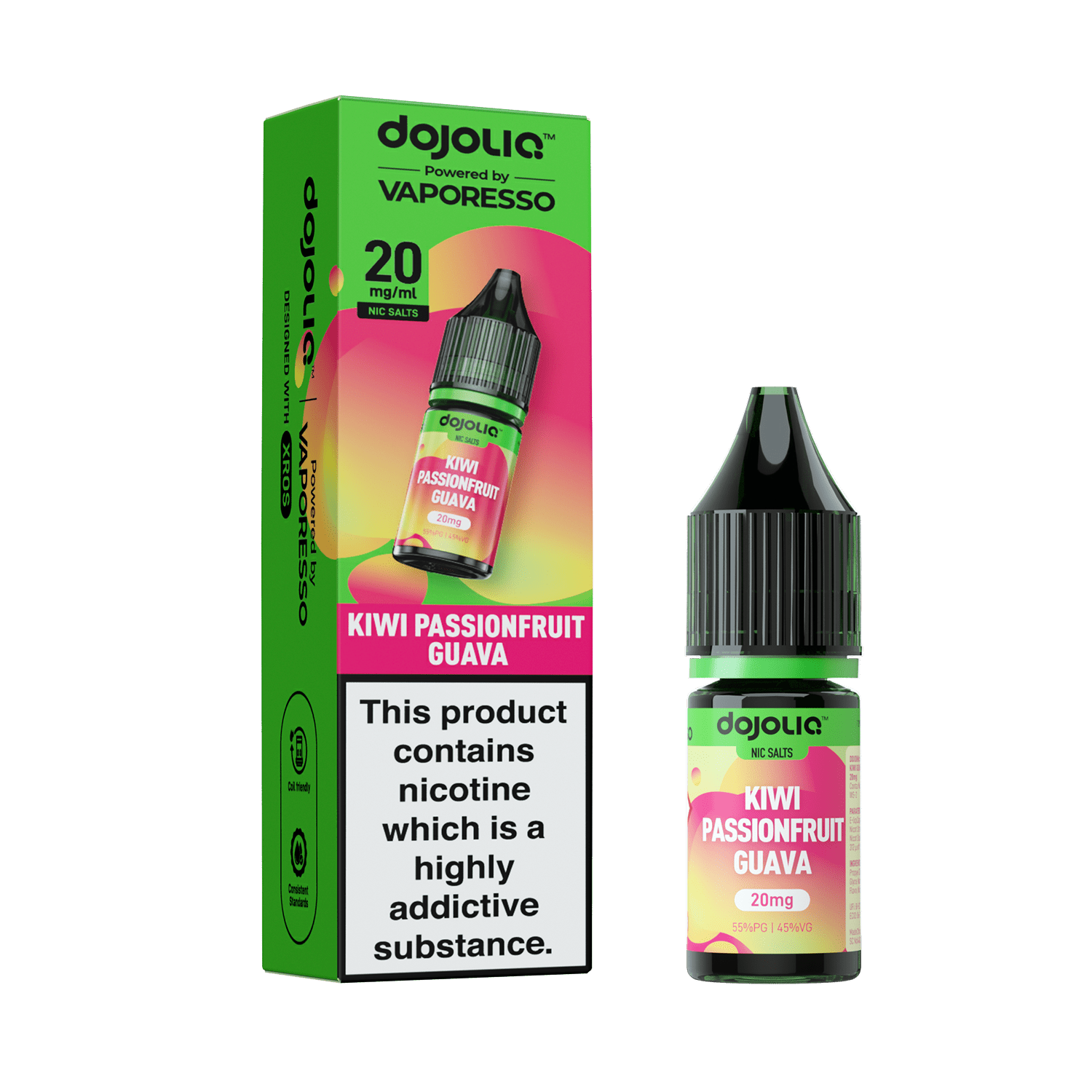 buy Vaporesso Dojo Liq 10ml Nic Salt Box of 10 at Wolfvapes.co.uk