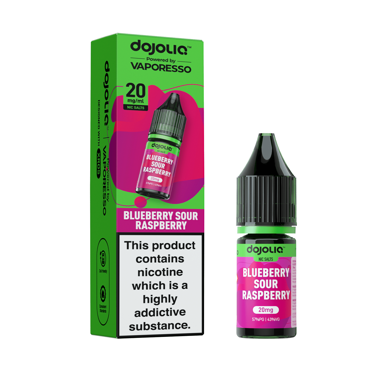 buy Vaporesso Dojo Liq 10ml Nic Salt Box of 10 at Wolfvapes.co.uk