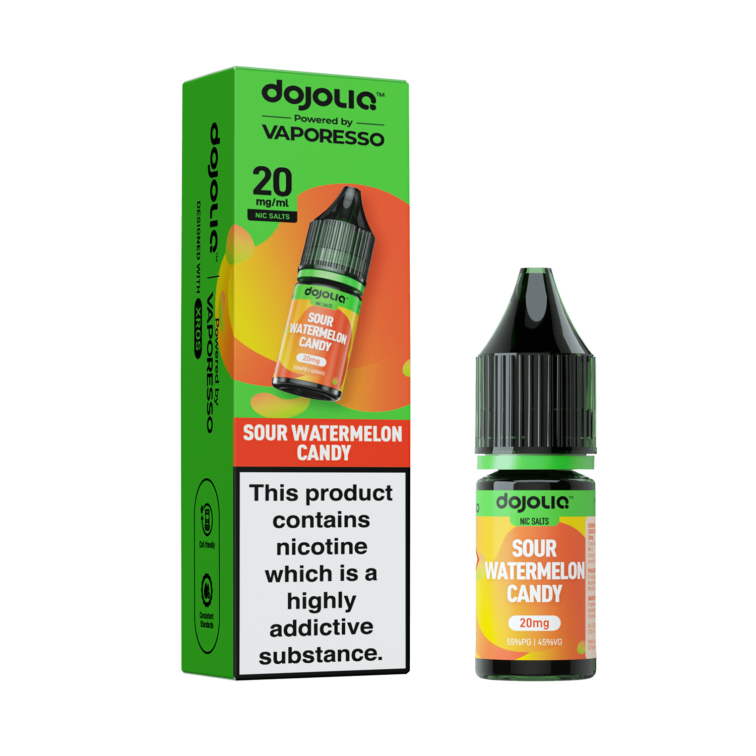 buy Vaporesso Dojo Liq 10ml Nic Salt Box of 10 at Wolfvapes.co.uk