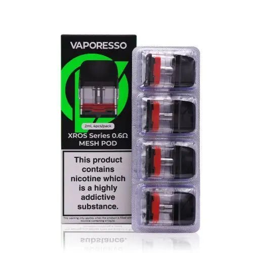 buy Vaporesso Xros Replacement Pods ( Pack of 4) at Wolfvapes.co.uk