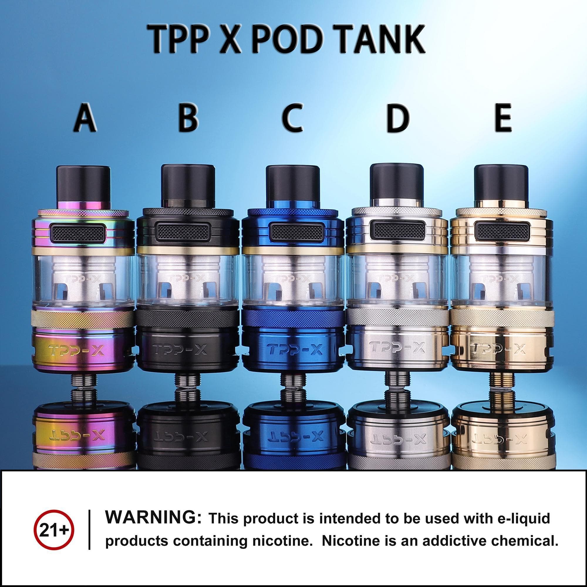 buy Voopoo TPP X Pod Tank at Wolfvapes.co.uk