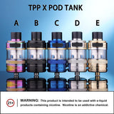 buy Voopoo TPP X Pod Tank at Wolfvapes.co.uk