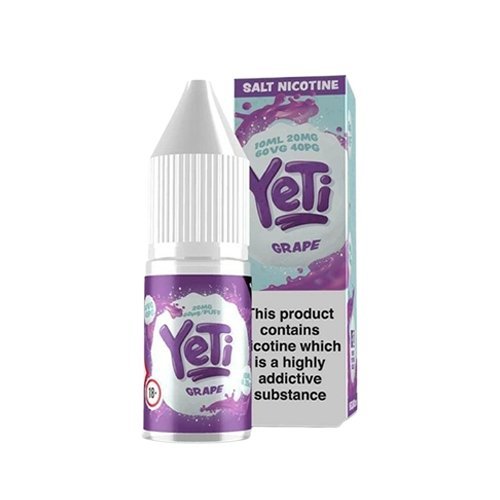buy Yeti 10ml Nic Salt (Pack of 10) at Wolfvapes.co.uk