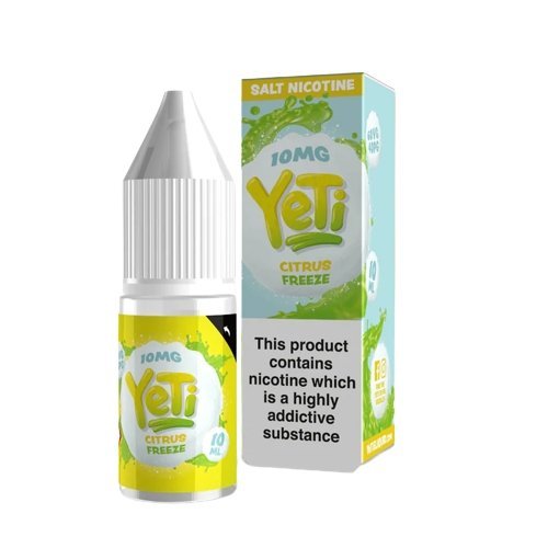 buy Yeti 10ml Nic Salt (Pack of 10) at Wolfvapes.co.uk