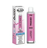 Crystal Bling 6000 Puffs Disposable Vape Pod Box of 10 - Wolfvapes.co.uk-Prime strawberry Watermelon