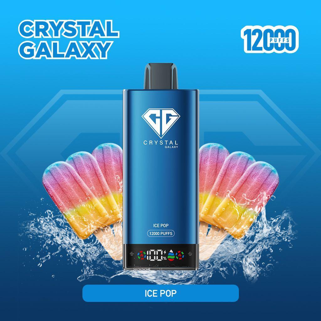 buy Crystal Galaxy 12000 Disposable Vape - Box of 10 at Wolfvapes.co.uk