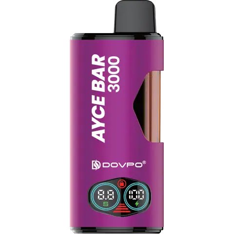 Dovpo Ayce Bar 3000 Puffs Disposable Vape Device 4 in 1 - Box of 5 - Wolfvapes.co.uk-Berry Bar