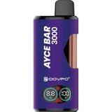 Dovpo Ayce Bar 3000 Puffs Disposable Vape Device 4 in 1 - Box of 5 - Wolfvapes.co.uk-Plum Bar