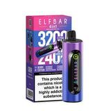 Elf Bar 4 - in - 1 3200 Prefilled Pod Kit - Box of 5 - Wolfvapes.co.uk - Berry Edition