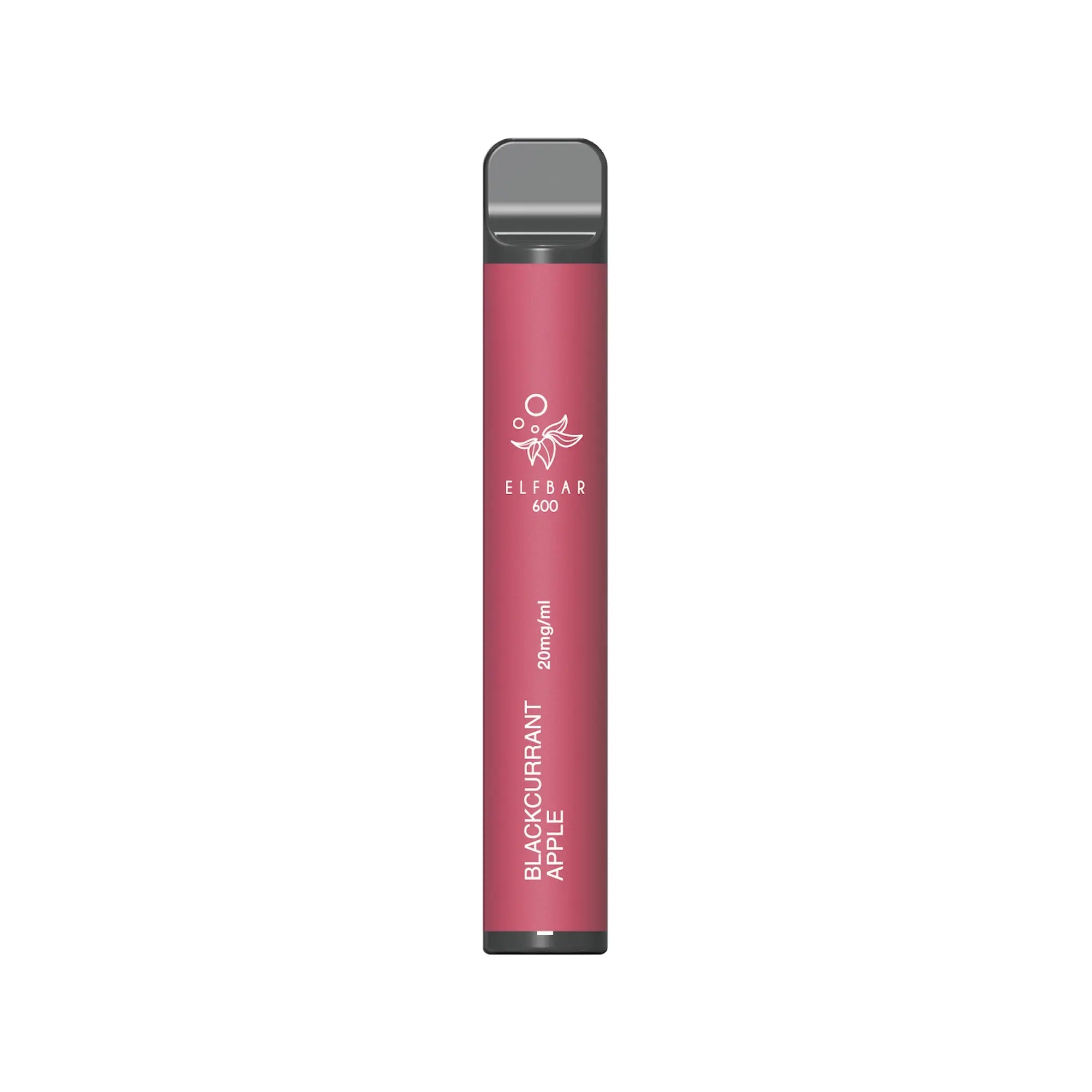 Elf Bar 600 Puffs Disposable Vape Kit | 20mg | Wolfvapes - Wolfvapes.co.uk - Blackcurrant Apple