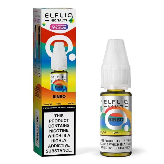 Elf Bar Elfliq 10ml Nic Salt - Box of 10 - Wolfvapes.co.uk - Rinbo *New