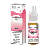 Elf Bar Elfliq 10ml Nic Salt - Box of 10 - Wolfvapes.co.uk - Strawberry Ice *New*