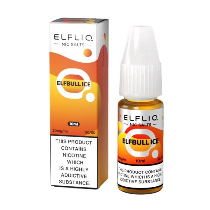 Elf Bar Elfliq 10ml Nic Salt - Wolfvapes.co.uk - Elfbull Ice