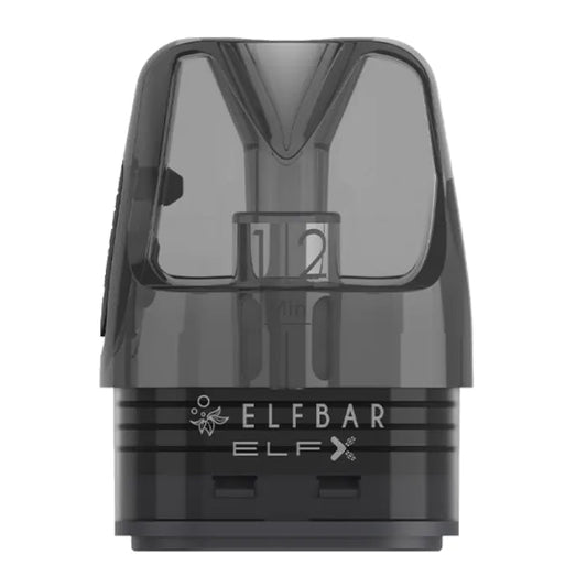 Elf Bar ELFX Empty Replacement Pods - Pack of 3 - Wolfvapes.co.uk - 0.6 ohm