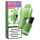 Elfbar AF5000 Puffs Disposable Vape Device - Box of 5 - Wolfvapes.co.uk - Apple Pear *NEW*