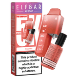 Elfbar AF5000 Puffs Disposable Vape Device - Box of 5 - Wolfvapes.co.uk - Peach Ice *NEW*