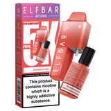 Elfbar AF5000 Puffs Disposable Vape Device - Box of 5 - Wolfvapes.co.uk - Strawberry Kiwi *NEW*