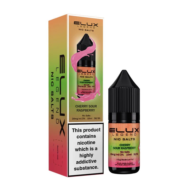 Elux Legend Nic Salts - 10ml E-liquids - Box of 10 - Wolfvapes.co.uk-Blackcurrant Menthol *New*