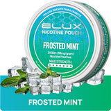 Elux Nicotine Pouches - Pack of 10 - Wolfvapes.co.uk - Frosted Mint