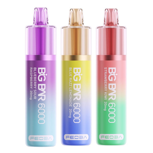 buy Feoba Big Bar 6000 Puffs Disposable Vape Pod Kit at Wolfvapes.co.uk