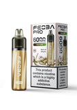 Feoba Pro 6000+ Disposbale Vape Box of 5 - Wolfvapes.co.uk - Cola Lime