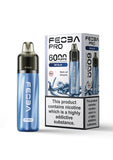 Feoba Pro 6000+ Disposbale Vape Box of 5 - Wolfvapes.co.uk - Mr Blue