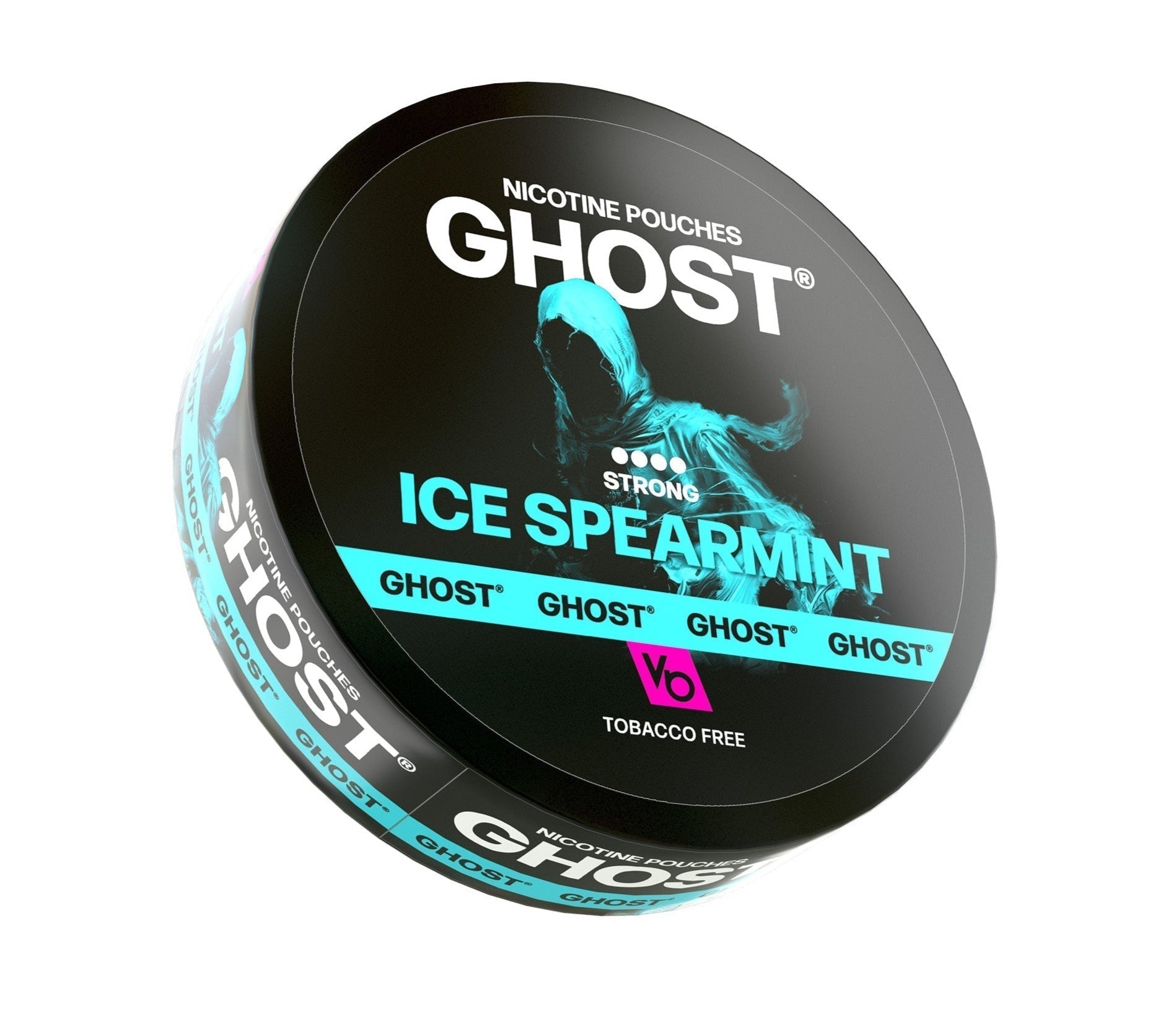 Ghost Nicotine Pouches Pack of 10 - Wolfvapes.co.uk - Ice Spearmint