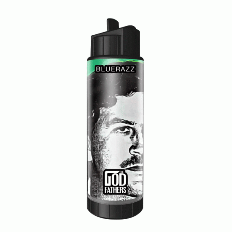 God Fathers 10000 Disposable Pod - Wolfvapes.co.uk-Blue Razz