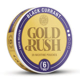 Gold Bar Gold Rush Nicotine Pouches Pack of 10 - Wolfvapes.co.uk-Blackcurrant