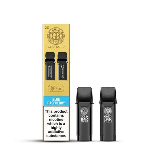 Gold Bar Reload 1200 Puffs Pre-filled Replacement Pods - Wolfvapes.co.uk-24K Mango