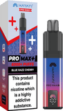 Hayati Crystal Pro Max+ 6000 Vape Kit Box of 10 - Wolfvapes.co.uk - Blue Razz Cherry