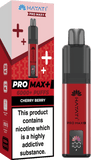 Hayati Crystal Pro Max+ 6000 Vape Kit Box of 10 - Wolfvapes.co.uk - Cherry Berry