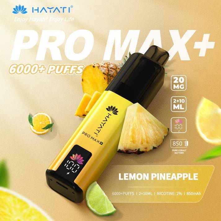 buy Hayati Crystal Pro Max+ 6000 Vape Kit Box of 10 at Wolfvapes.co.uk