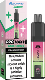 Hayati Crystal Pro Max+ 6000 Vape Kit Box of 10 - Wolfvapes.co.uk - Strawberry Kiwi