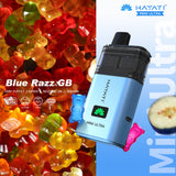 Hayati Mini Ultra 1500 Disposable Vape - Wolfvapes.co.uk - Blue Razz GB