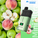 Hayati Mini Ultra 1500 Disposable Vape - Wolfvapes.co.uk - Sour Apple / Juicy Peach